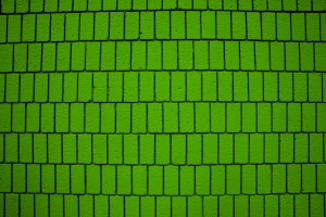 Lime Green Brick Wall Texture with Vertical Bricks - Free High Resolution Photo