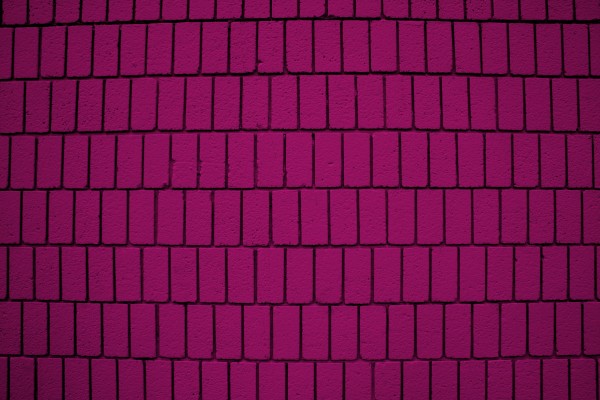 Magenta Brick Wall Texture with Vertical Bricks - Free High Resolution Photo