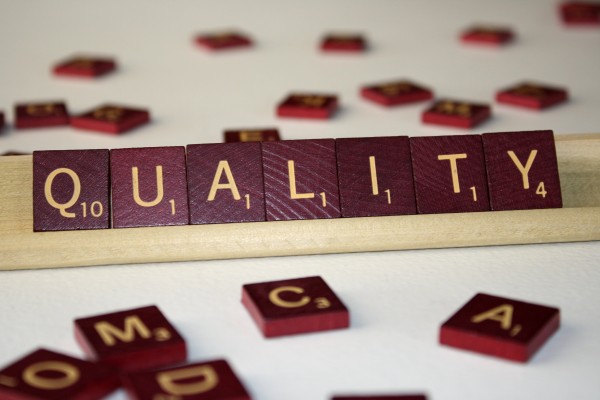Quality - Free High Resolution Photo of the word Quality spelled in Scrabble tiles