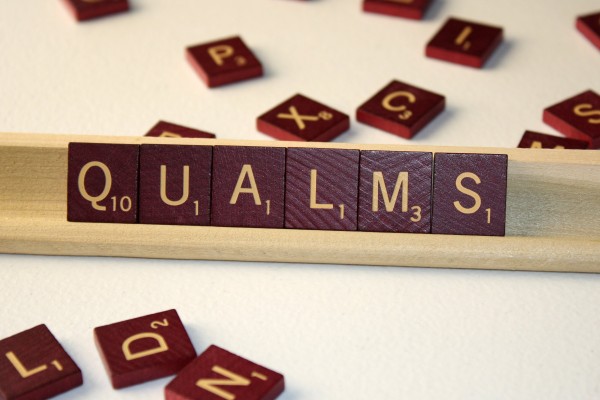 Qualms - Free High Resolution Photo of the word Qualms spelled in Scrabble tiles