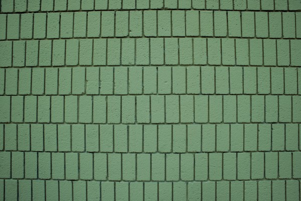 Sage Green Brick Wall Texture with Vertical Bricks - Free High Resolution Photo