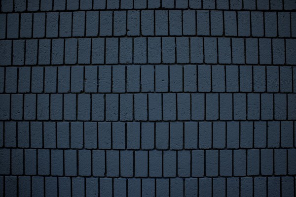 Steel Blue Brick Wall Texture with Vertical Bricks - Free High Resolution Photo