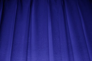 Deep Blue Curtains Texture - Free High Resolution Photo