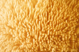 Plush Orange Fabric Texture - Free High Resolution Photo