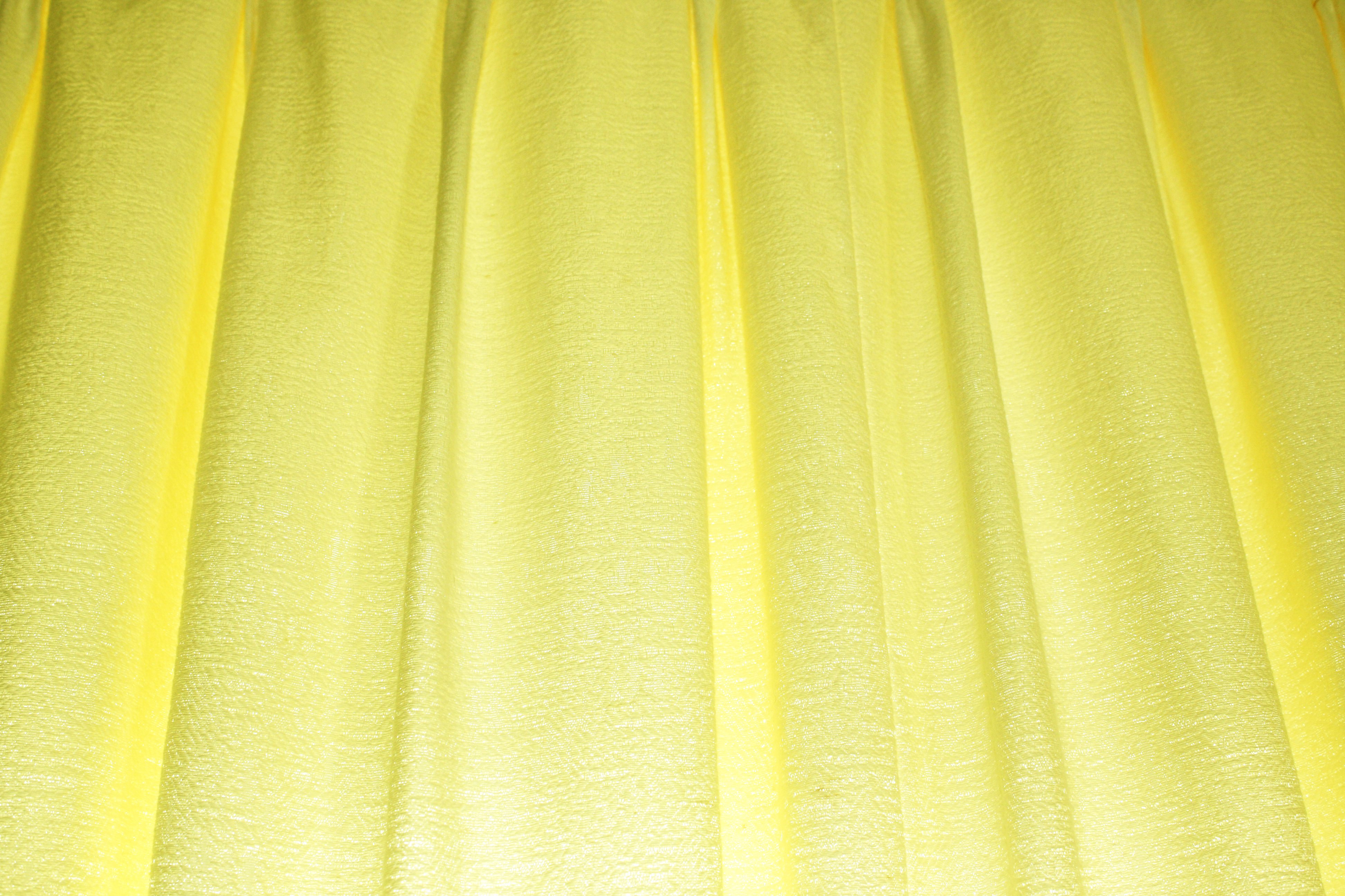 Yellow Curtains Texture Picture | Free Photograph | Photos Public Domain