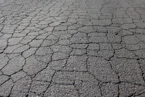 Cracked Asphalt Pavement - Free High Resolution Photo
