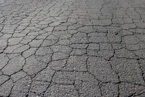 Cracked Asphalt Pavement - Free High Resolution Photo