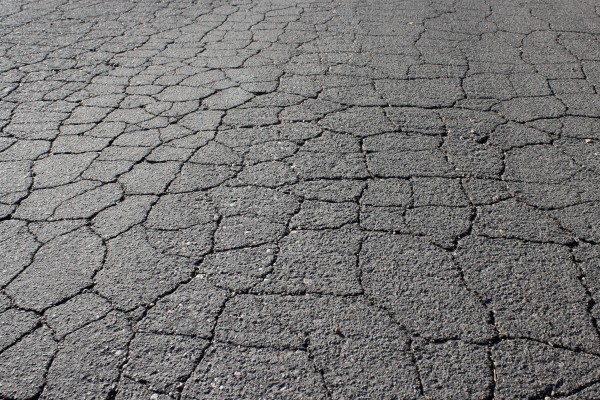 Cracked Asphalt Pavement - Free High Resolution Photo