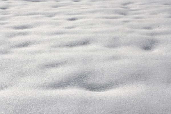 Field of Dimpled Snow - Free High Resolution Photo