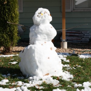 Melting Snowman - Free High Resolution Photo