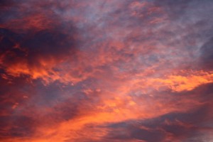 Orange Clouds at Sunrise - Free High Resolution Photo