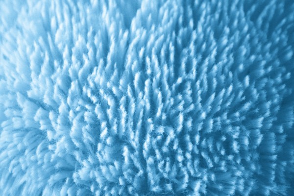 Plush Baby Blue Fabric Texture - Free High Resolution Photo