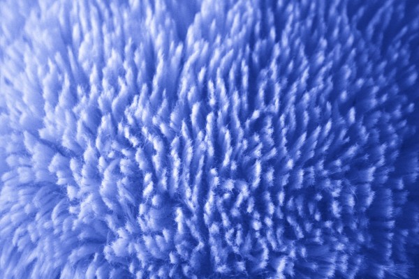 Plush Blue Fabric Texture - Free high resolution photo