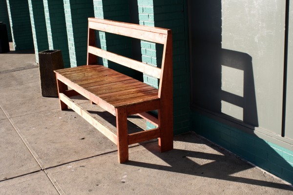 Wooden Bench in the Sunlight - Free High Resolution Photo