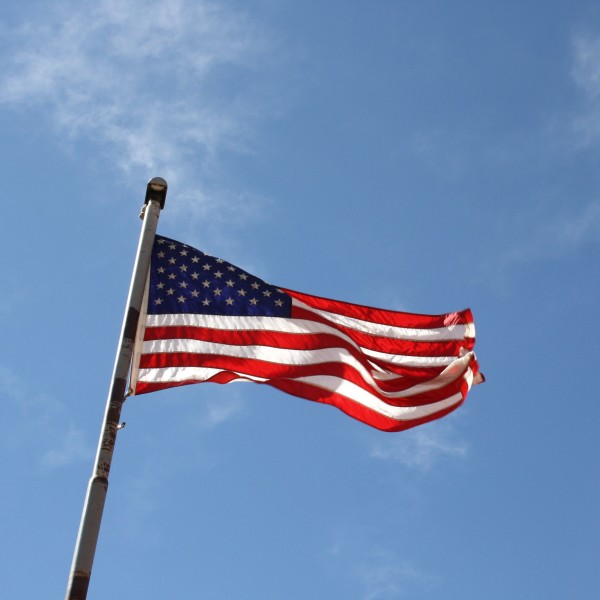 American Flag Atop Flagpole - Free High Resolution Photo