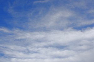 White Wispy Clouds in Blue Sky - Free High Resolution Photo