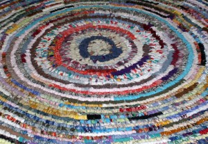 Colorful Rag Rug Texture - Free High Resolution Photo