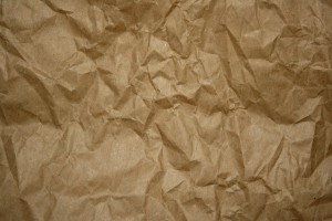 Crumpled Brown Paper Texture - Free High Resolution Photo