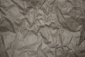 Crumpled Gray Paper Texture - Free High Resolution Photo