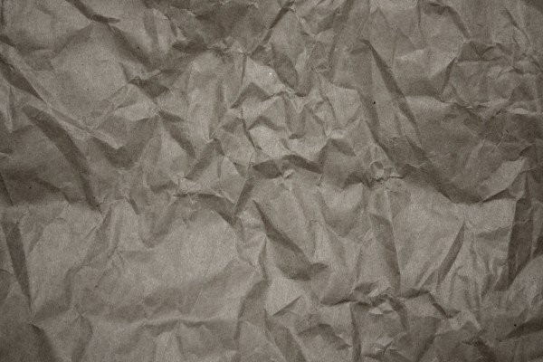 Crumpled Gray Paper Texture - Free High Resolution Photo