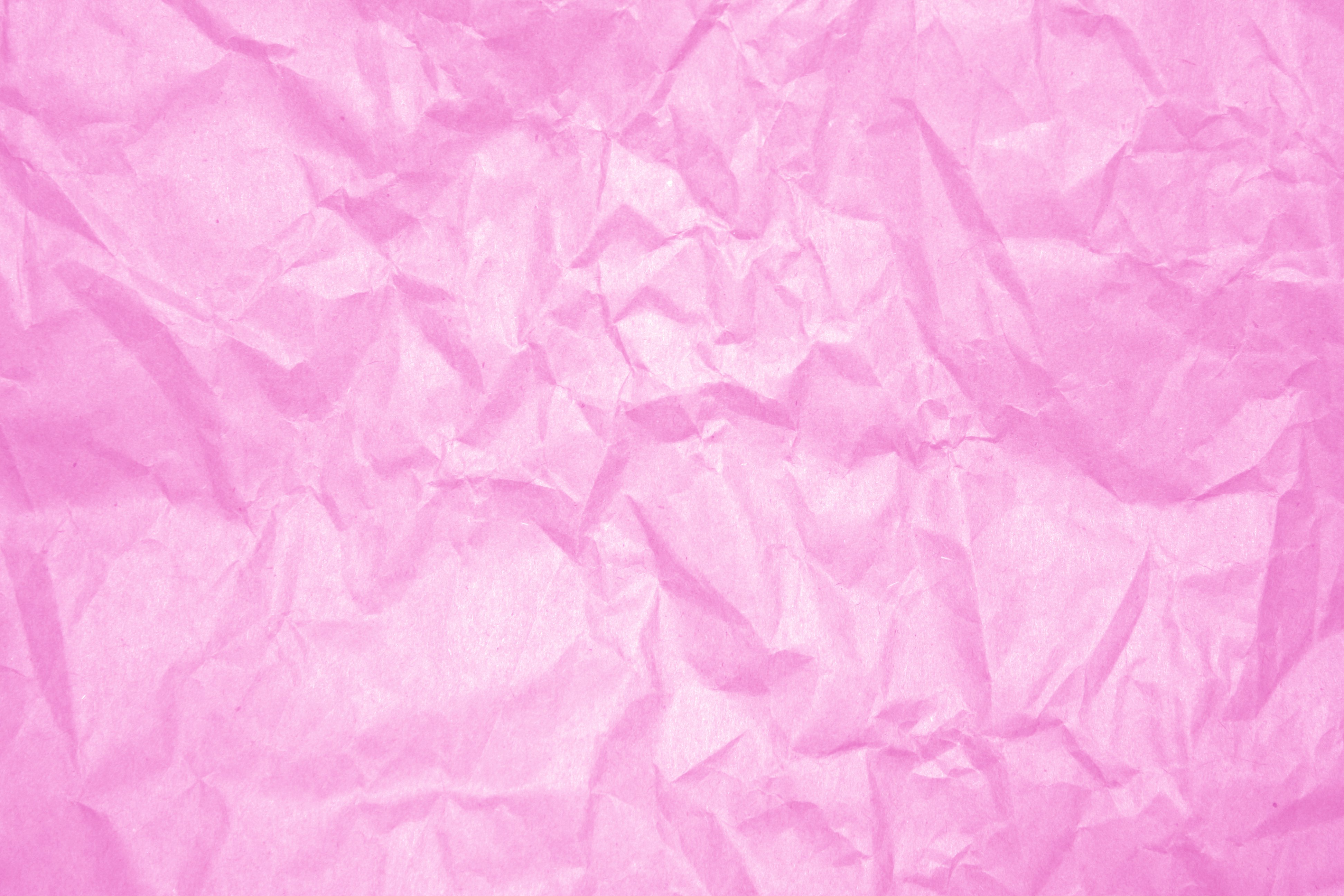 Crumpled Pink Paper Texture Picture, Free Photograph
