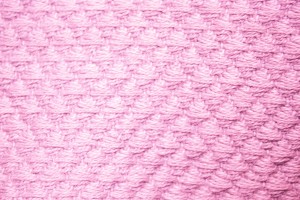 Pink Diamond Patterned Blanket Close Up Texture