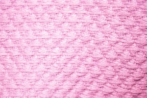 Pink Diamond Patterned Blanket Close Up Texture