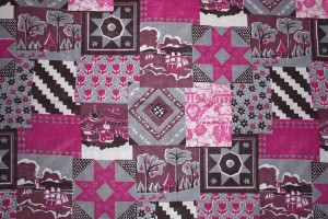 Pink Patchwork Quilt Fabric Texture - Free High Resolution Photo