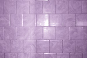 Purple Bathroom Tile with Swirl Pattern Texture - Free High Resolution Photo