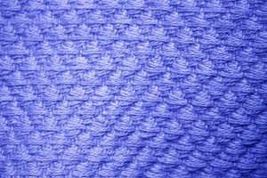 Royal Blue Diamond Patterned Blanket Close Up Texture - Free High Resolution Photo