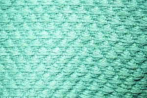 Teal Diamond Patterned Blanket Close Up Texture - Free High Resolution Photo