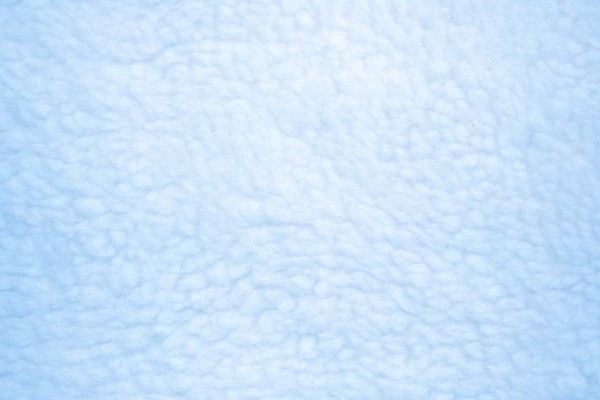 Baby Blue Fleece Faux Sherpa Wool Fabric Texture - Free High Resolution Photo
