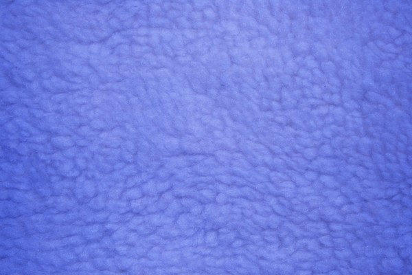 Blue Fleece Faux Sherpa Wool Fabric Texture - Free High Resolution Photo