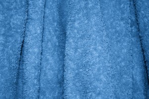 Blue Terry Cloth Bath Towel Texture - Free High Resolution Photo
