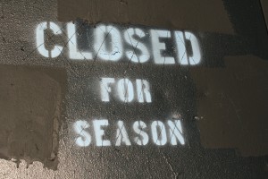 Closed for the Season - Free High Resolution Photo