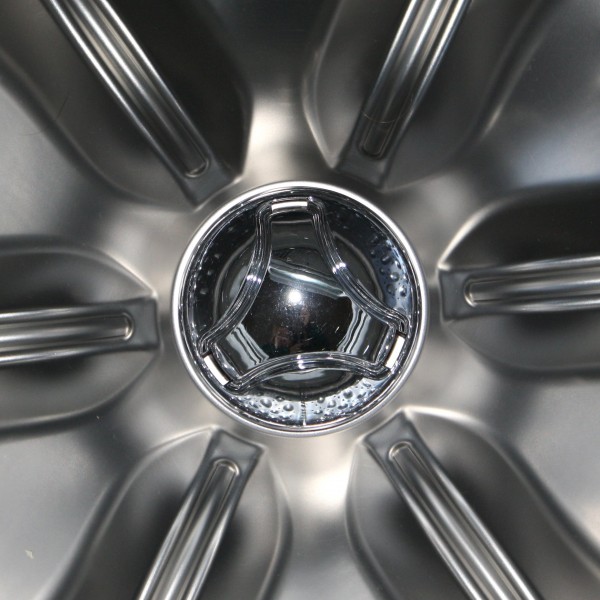 High Efficiency Washer Drum Stainless Steel Starburst - Free High Resolution Photo