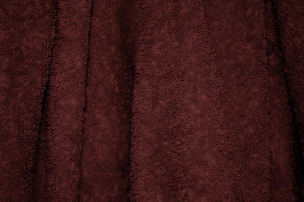 Maroon Terry Cloth Bath Towel Texture - Free High Resolution Photo