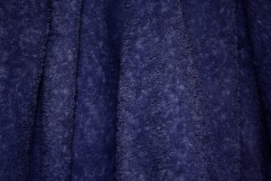 Navy Blue Terry Cloth Bath Towel Texture - Free High Resolution Photo