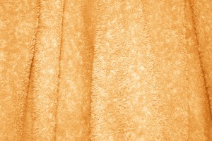 Orange Terry Cloth Bath Towel Texture - Free High Resolution Photo