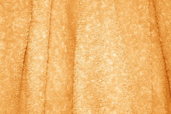 Orange Terry Cloth Bath Towel Texture - Free High Resolution Photo