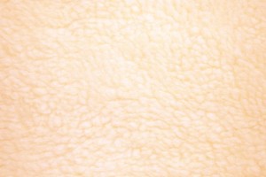 Peach Colored Fleece Faux Sherpa Wool Fabric Texture - Free High Resolution Photo