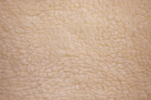 Tan Fleece Faux Sherpa Wool Fabric Texture - Free High Resolution Photo