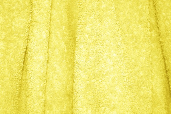 Yellow Terry Cloth Bath Towel Texture - Free High Resolution Photo