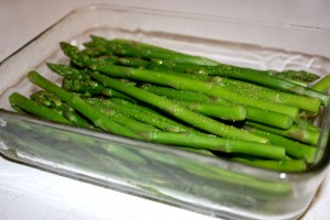Asparagus Spears in Glass Baking Dish - Free High Resolution Photo