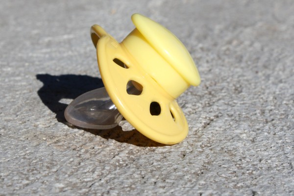 Baby Pacifier on the Sidewalk - Free high resolution photo