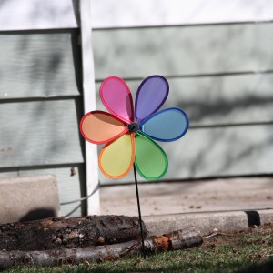 Colorful Pinwheel Yard Decoration - Free High Resolution Photo