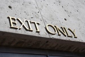 Exit Only Sign - Free High Resolution Photo