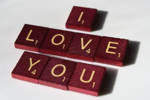 I Love You - Free High Resolution Photo of Scrabble tiles spelling out I Love You