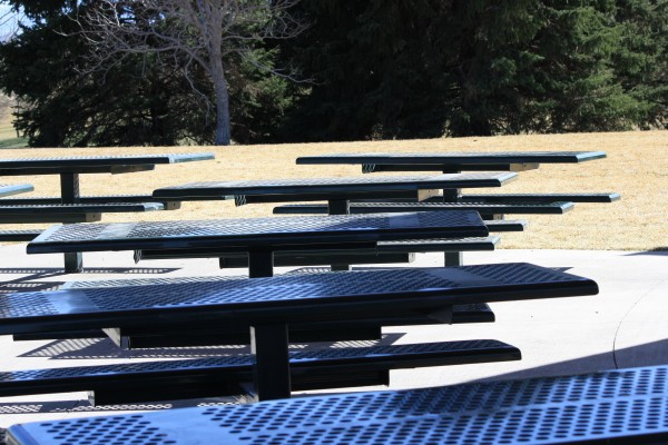 Empty Picnic Tables - Free high resolution photo