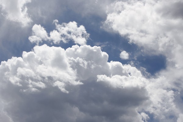 Fluffy White Clouds - Free High Resolution Photo